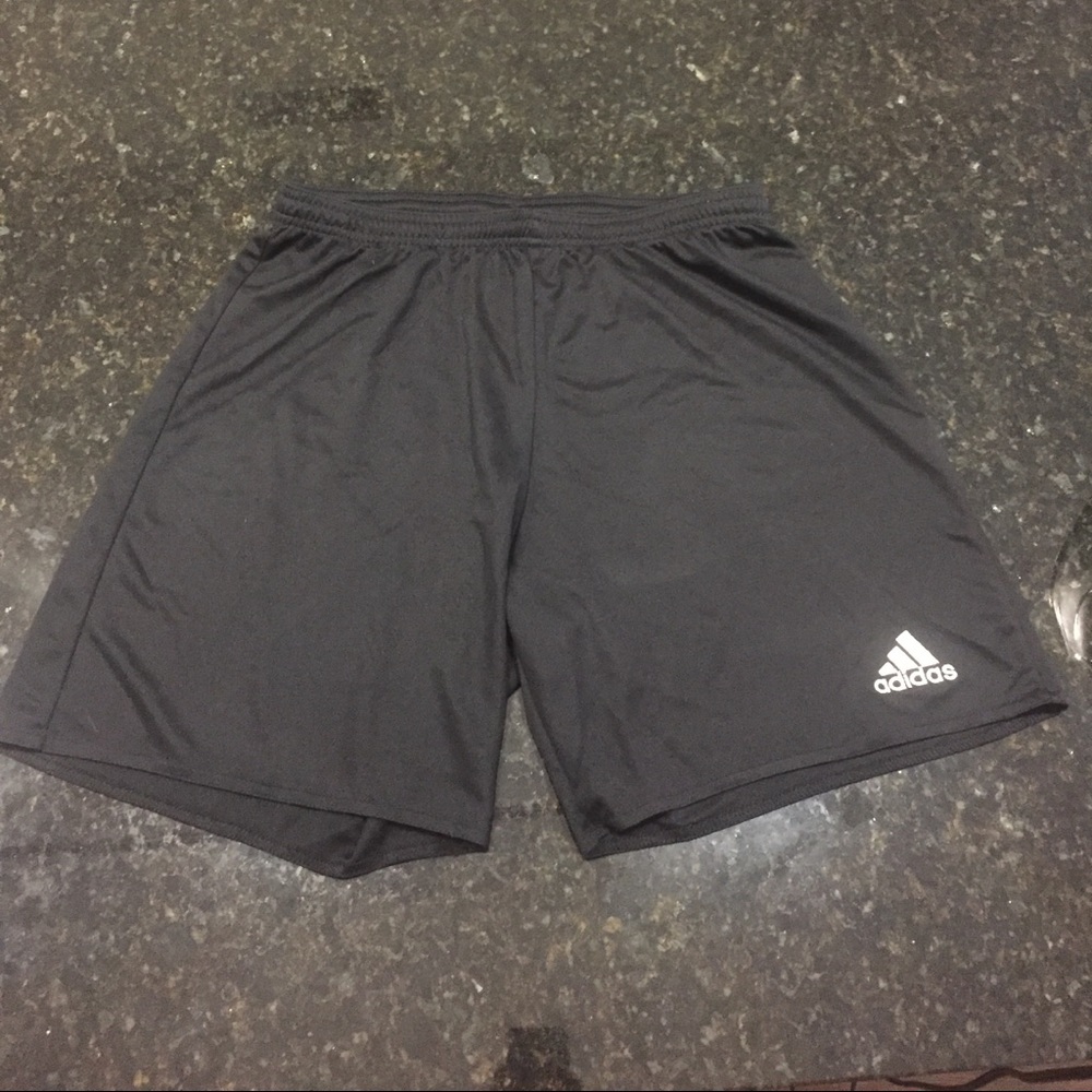 Adidas Drawstring Running Shorts Large Black